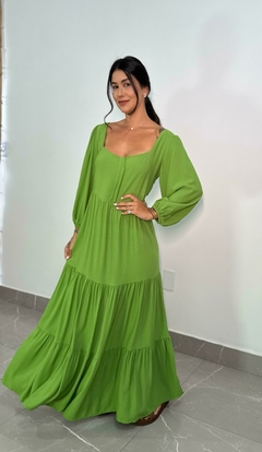 Vestido Aurora Verde - comprar online