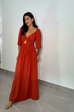 Vestido Dani Terracota - comprar online