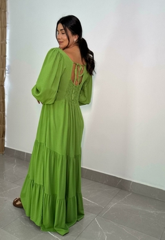 Vestido Aurora Verde na internet