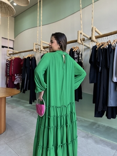 Vestido Verde Bandeira - comprar online