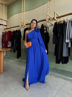 Vestido Flor Azul - Flora