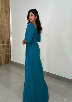 Vestido Ester Petróleo na internet