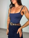 Body Camile Azul Marinho - comprar online