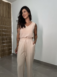 Calça Chloe Nude - Flora