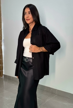 Camisa Sofia Preta - comprar online
