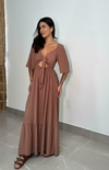 Vestido Dani Marrom - comprar online