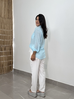 Camisa Dulce Azul na internet