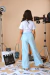 Conjunto Manu Azul - Faceirinha | Moda Feminina