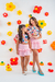Conjunto Luna Rosa - Faceirinha - Seja uma Faceirinha