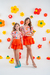 Conjunto Luna Laranja