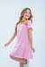 Vestido Isadora Rosa - Faceirinha - Seja uma Faceirinha