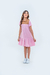 Vestido Isadora Rosa - Faceirinha - Seja uma Faceirinha