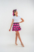 Conj. Debora Xadrez Rosa - comprar online