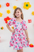 Vestido Livia Rosa - Faceirinha - Seja uma Faceirinha