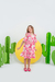 Vestido Lany Flor Rosa - comprar online