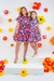 Vestido Melissa Mãe Azul Marinho - comprar online