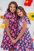 Vestido Melissa Mãe Azul Marinho - Faceirinha - Seja uma Faceirinha