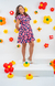 Vestido Melissa Mãe Azul Marinho - comprar online