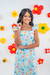 Vestido Livia Longo Mãe - Faceirinha - Seja uma Faceirinha