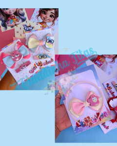 Box pegue e monte Fini ( c/papeletas, fitas e aplique) - Claudinha Fitas