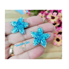 Aplique fundo do mar de resina azul furtacor ( 2 unid.) - comprar online