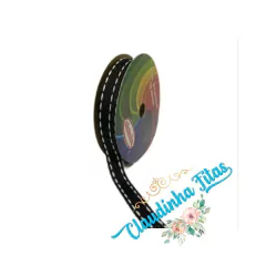 Fita sinimbu pespontada 1862 10mm rolo c/10metros