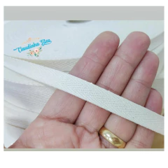 Fita sarjada - venda de 2 metros ( 38mm, 22mm e 10mm ) - Claudinha Fitas