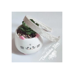 Tiara de veludo base reta 15mm unid - Claudinha Fitas