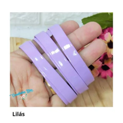 Tira de couro verniz 10mm - ( valor referente a 1 metro) - loja online