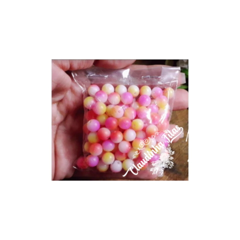 Bolinha fosca num 8 tie dye