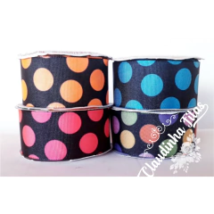 Fita sinimbu gorgurão poá 1665 num 9 38mm - loja online