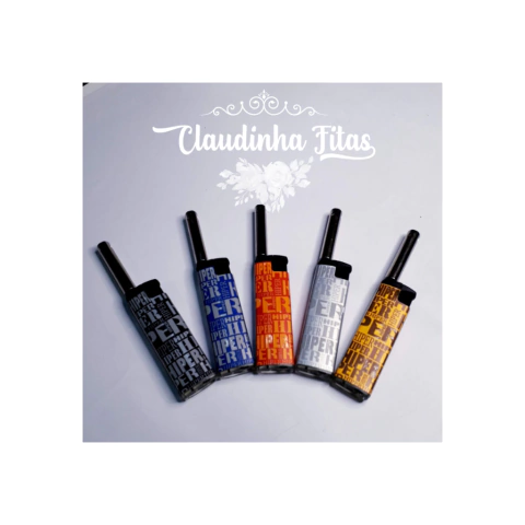 Maçarico com caninho - cores aleatórias