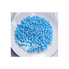 miçangas de vidro para pulseiras 3,6mm c/25grs - comprar online