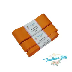 Fita Gorgurão YAMA - Tangerine ( laranja)- cor 668 - 5 metros