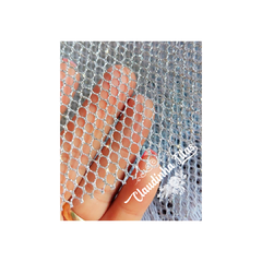 Tecido Filó com glitter importado 25cmx70cm - comprar online