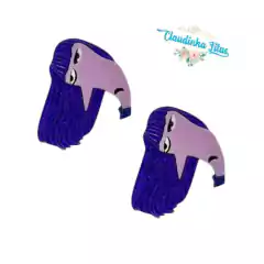 Aplique de acrilico duplo Divertida Mente rostinho -1 unidade - comprar online