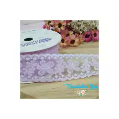 Fita de renda Princess ( Laços D.Babu) 3,8cm - metro - loja online