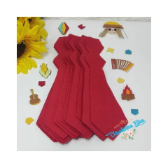 Gravata junina de feltro - 1 unid. - comprar online