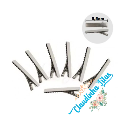 Bico de pato 1 garra 5,5cm c/25 e 50 unid.