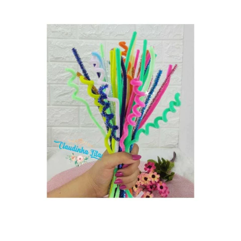 Arame de chenile pct c/10 unidades