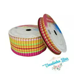 Fita Sinimbu xadrez Junina (38mm) 10 metros na internet