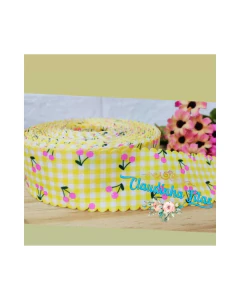 Fita Importada xadrez Cerejinha 38MM - (1 metro)) - comprar online