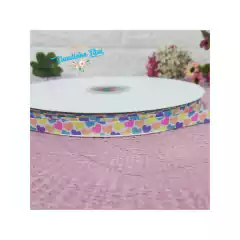 fita Yama estampada gorgurao Docinhos c/2metros - Claudinha Fitas