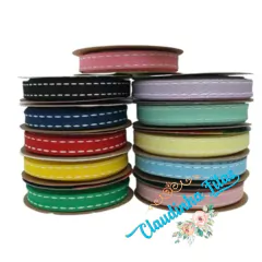 Fita sinimbu pespontada 1862 10mm rolo c/10metros