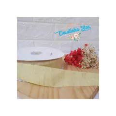 Fita de linho Yama 38mm - cada 2 metros na internet