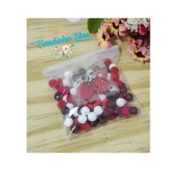 Mix de bolinha Divertida Mente - 20 grs - com 2 pingentes e duas papeletas - Claudinha Fitas