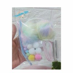 Kit pegue e monte pompom maluco - Claudinha Fitas