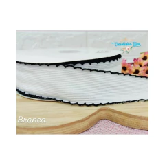 Fita cotelê c/borda trabalhada 38mm - ( 1metro ) - comprar online