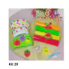 Kit 29 - coleção frutinhas fiutinhas com lonita 12x50