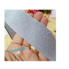 Fita de veludo com pelinho - 38mm - 1 metros na internet